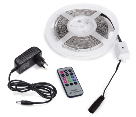 Banda Marra LED 7,2W/m RGB 5m incl. driver, controler (set)