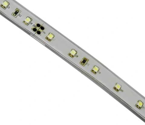 Marra LED, 4,8W/m, 60LEDs/m, albastru, 24VDC, IP65