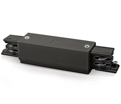 3PH-conector longitudinal cu feed-in, negru