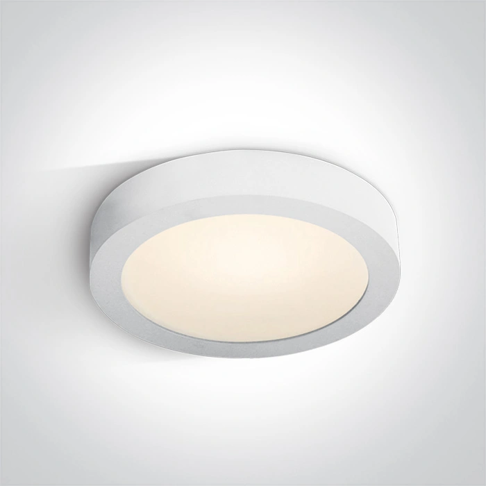 Plafonieră Plano Round LED, 30W, 3000K, 1797lm, IP40, alb
