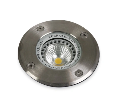 TERRA, GU10, 35W, IP67, rotund, aluminiu
