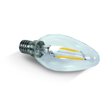 Bec LED 2W E14 C35 250lm 2700K CRI80 230V