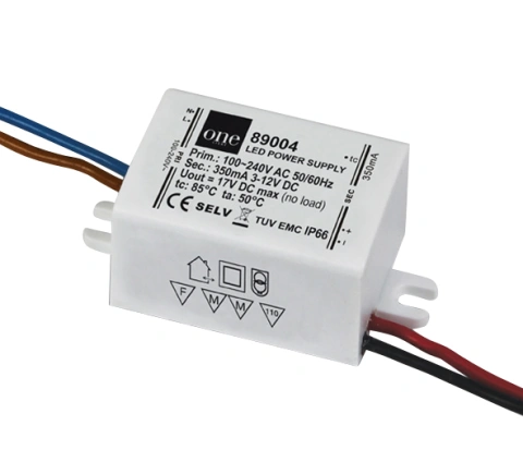 89004, DRIVER 350mA 1-4W LED IP66 100-240V