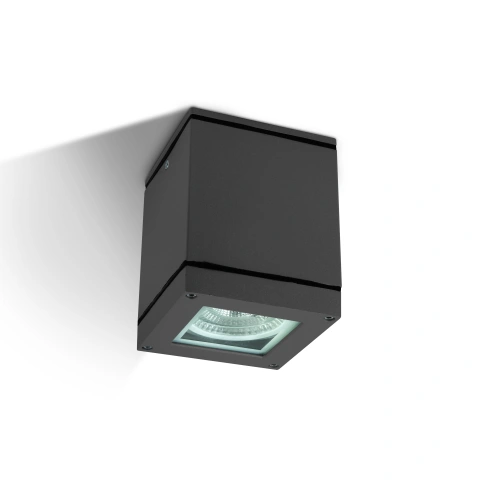 Cube 2-CL, 75W, E27, PAR30, 100-240V, IP54,antracit
