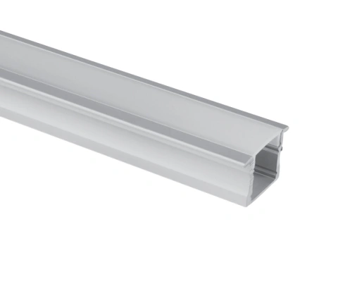 aluminiu recesed profile 7904R/AL+PC opal diffuser,2 meters
