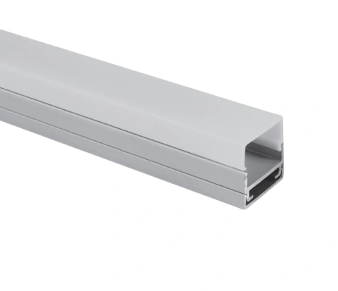 aluminiu profile 7906/AL+PMMA opal square diffuser,2 meters