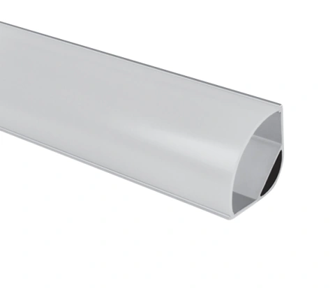 Triange aluminiu profile 7908/AL,+PC opal diffuser,2 meters