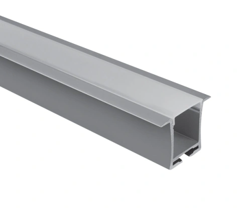 aluminiu recesed profile 7912R/AL+PC opal diffuser,2 meters