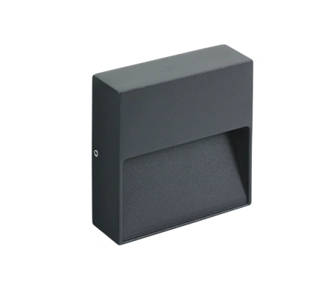Smith-II-Q2 LED 4W 3000K 200lm, IP54,antracit