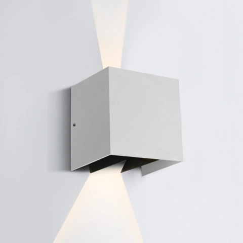 Icarus-S LED 2x3W 3000K 2x210lm, IP54, alb