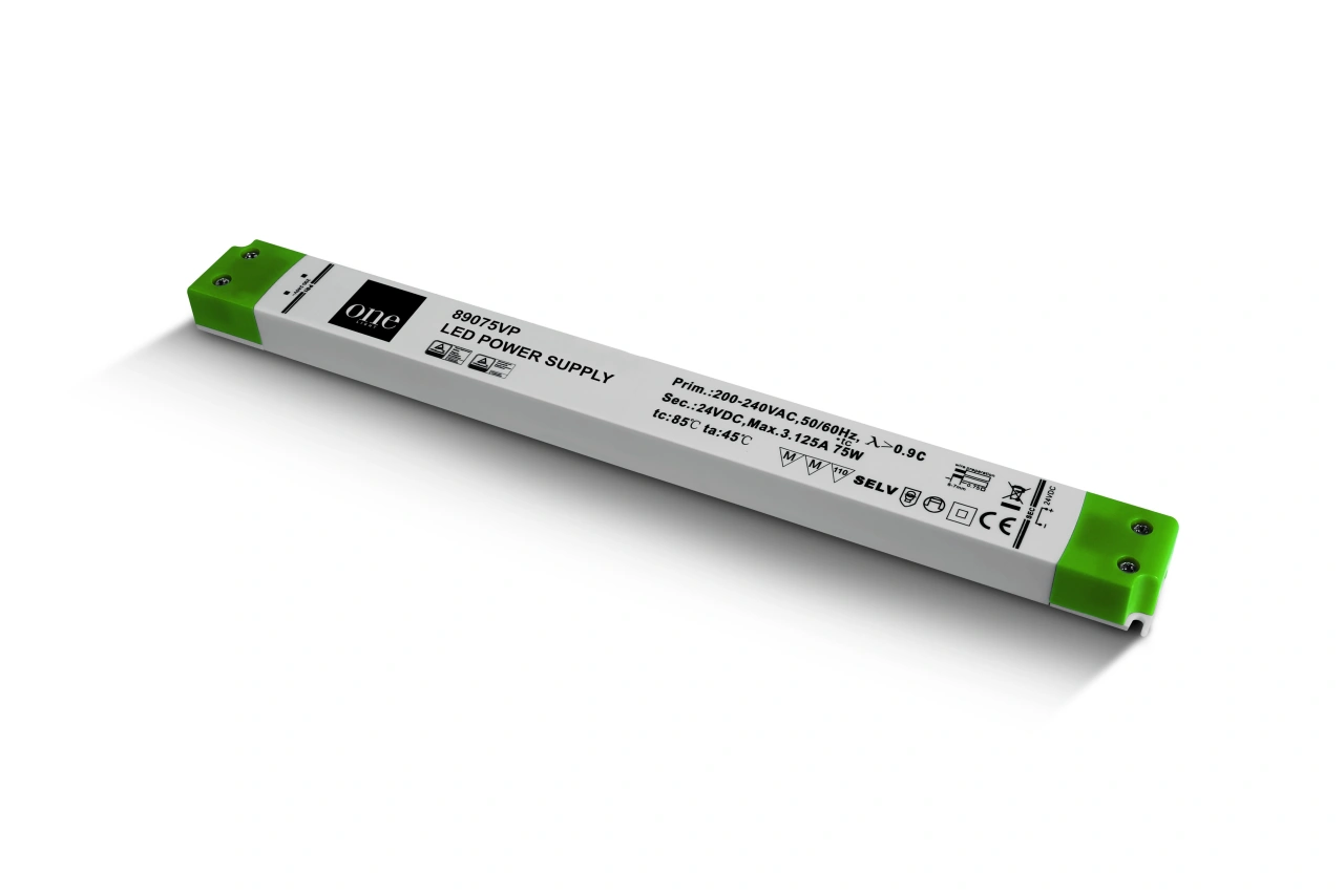89075VL LED DRIVER 24V, 75W, IP20, 230V, Constant voltage