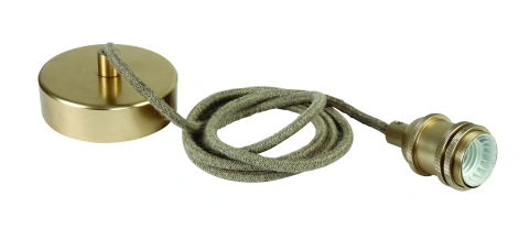 Rope Line pendant lamp, E27, l=2m, periat alama