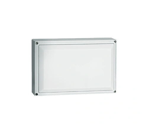 Aplică Laza Square, E27, 2x20W, IP54, alb