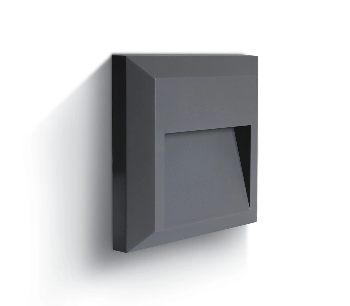 Lena Q Dark Light 1W, 50lm, 3000K, 230V, IP65,antracit