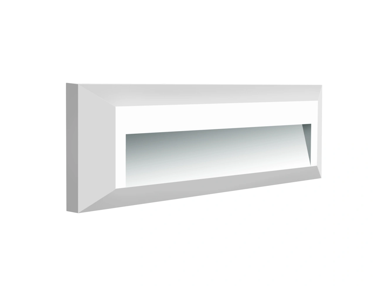 Lena L Dark Light 2W, 3000K, 65lm, IP65, 230V, alb