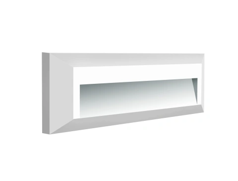 Lena L Dark Light 2W, 3000K, 65lm, IP65, 230V, alb