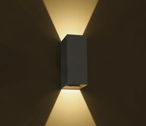 Dako I Up/Down LED 2x3W, 3000K, IP54 , 400lm,antracit_1
