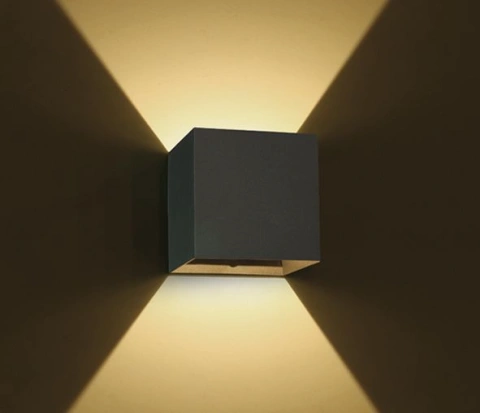 Dako II Up/Down LED 2x3W, 3000K, IP54 , 400lm,antracit_1