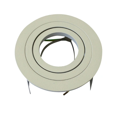 Punto-A/AL MR16, GU10, 50W IP20, adj., leaf springs, alb