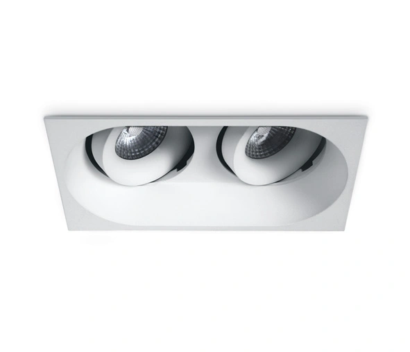 Cio LED Spot 2x7W 700mA 2x500lm 3000K 36° IP54 alb