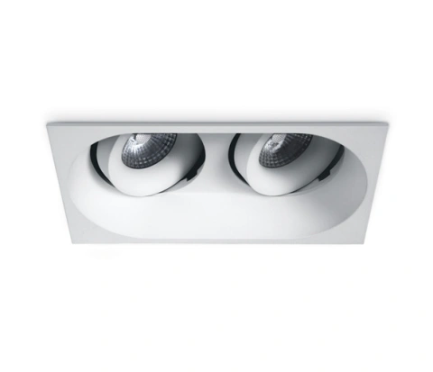 Cio LED Spot 2x7W 700mA 2x500lm 3000K 36° IP54 alb