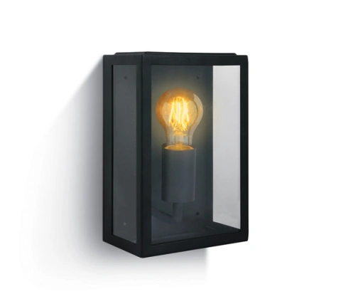 Still wall light 40W E27 100-240V IP43 negru
