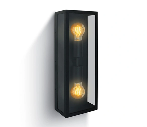 Still B wall light 40W 2xE27 100-240V IP43 negru