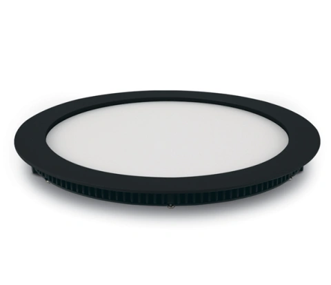 Sutil Round2 LED 18W, 3000K, 1080lm, 120°, IP40, negru