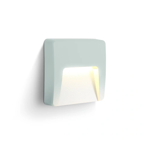 Adamo-SQ LED 3W 100lm 3000K 230V IP65 alb
