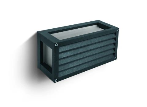 Bono-WL-II-S wall lamp 15W E27 IP54antracit