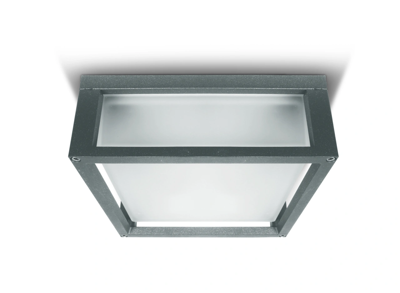 Miria 2x12W wall lamp E27 IP54 gri