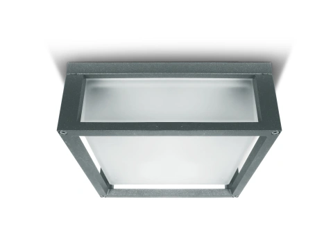 Miria 2x12W wall lamp E27 IP54 gri