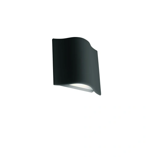 Emi LED 6W wall lamp 400lm 3000K 230V IP54antracit