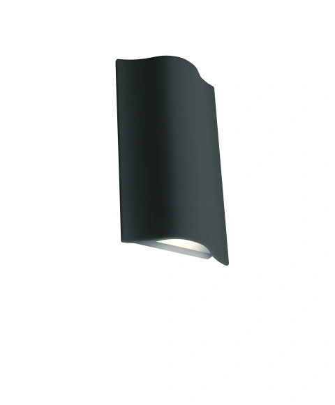 Emi-L LED 2x6W wall lamp 2x400lm 3000K 230V IP54antracit