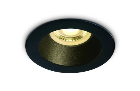 Ula 10W MR16 GU10 IP20 negru cu negru reflector