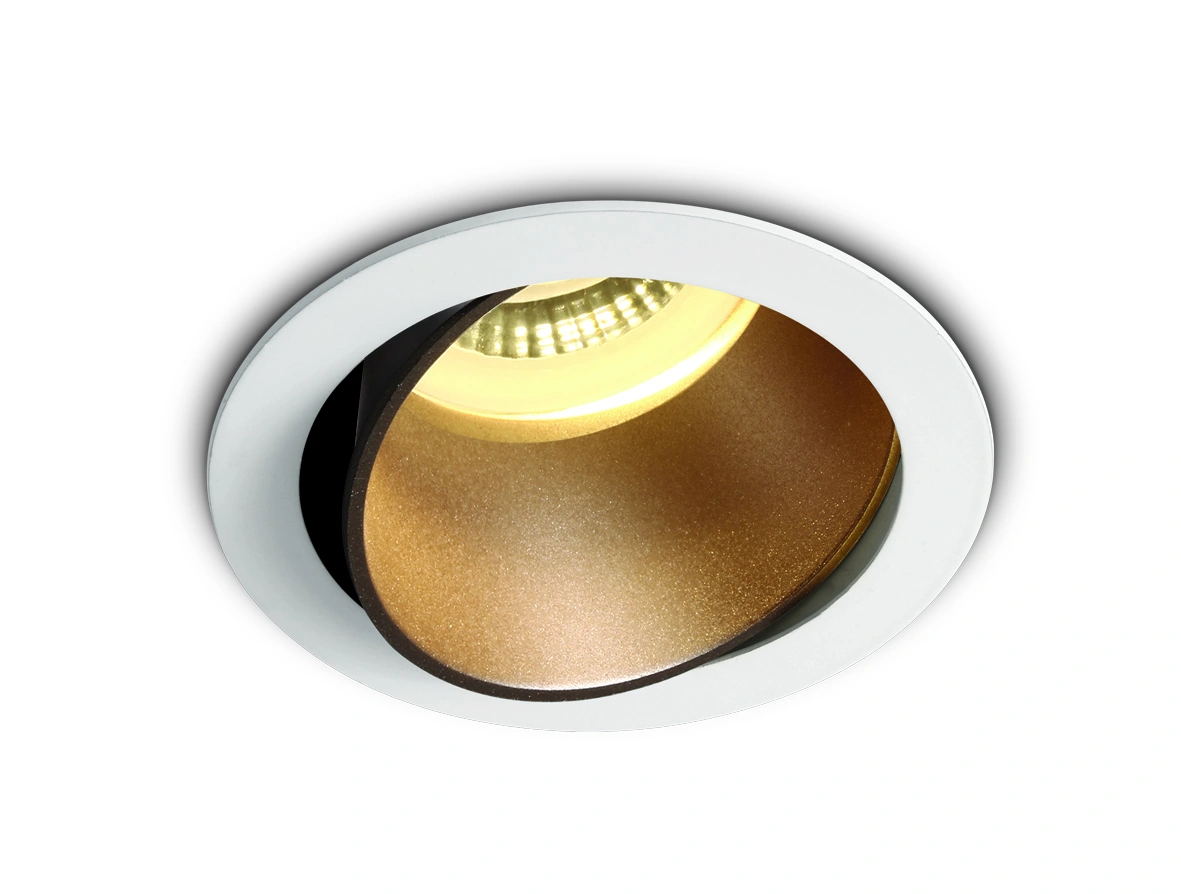 Krogo-R 10W MR16 GU10 IP20 alb cu alama reflector