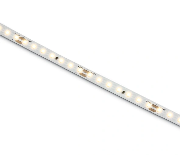 Marra banda LED 9,6W/m 140LEDs/m 3000K 864lm/m 24VDC IP20 5m