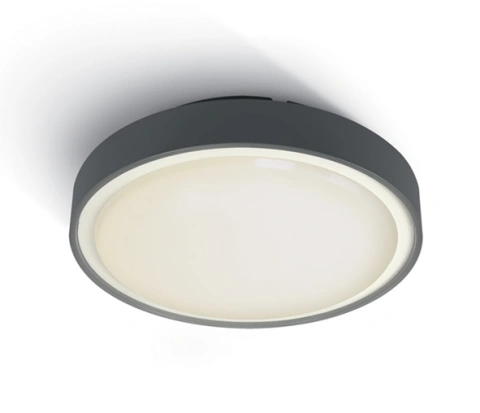 Berry I 12W E27 100-240V IP65 IK08 plastic antracit