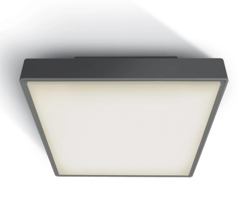 Plasto II 2x12W E27 100-240V IP65 IK08 plastic antracit
