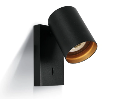 Acrux aplica 10W GU10 MR16 110-240V IP20 negru