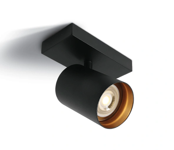 Acrux 10W GU10 MR16 110-240V IP20 negru
