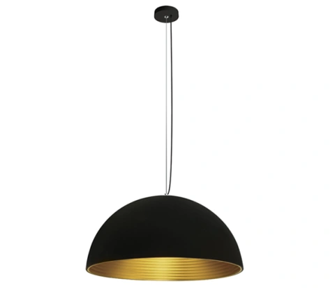 Dela 3, Pendant luminaire, 25W, E27, 100-240V, IP20, negru