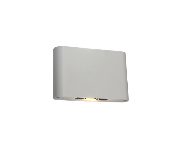 Sena LED, 2x6W, 2x400lm, 3000K, 230V, IP54, alb