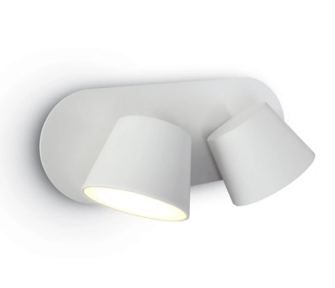 Sia LED, 2x6W, 2x500lm, 3000K, 230V, IP20, alb