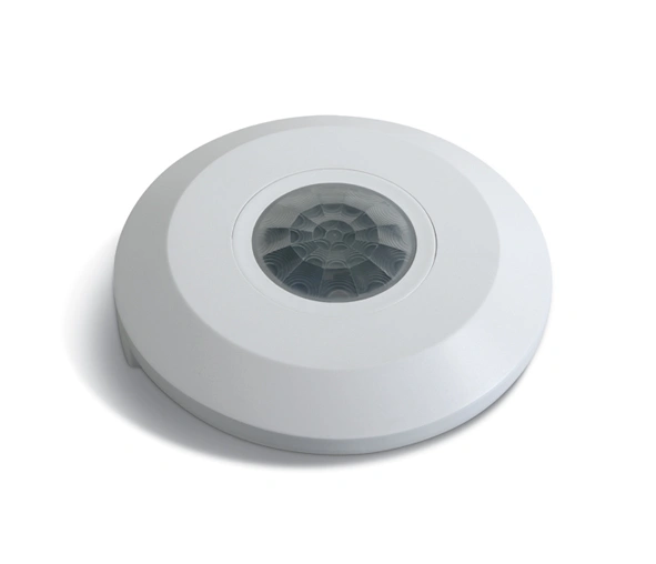 Motion sensor, 300W LED, 230V, IP20, 360°, max. 6m, alb