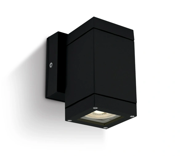 Cube 1-WL LED, 35W, MR16, GU10, 100-240V, IP54, negru