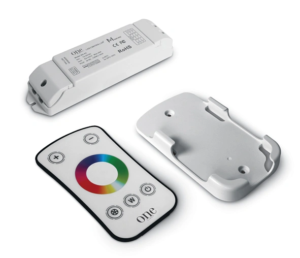 Remote control RGB+W 12/24VDC, alb