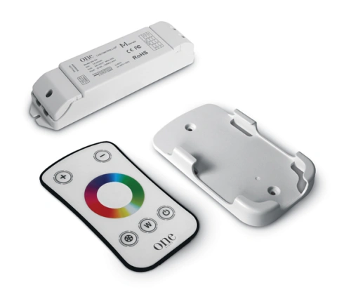Remote control RGB+W 12/24VDC, alb