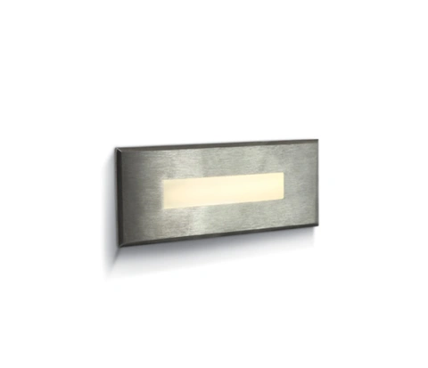 Elna LED 5W, 100lm, 3000K, 230V, IP65, inox