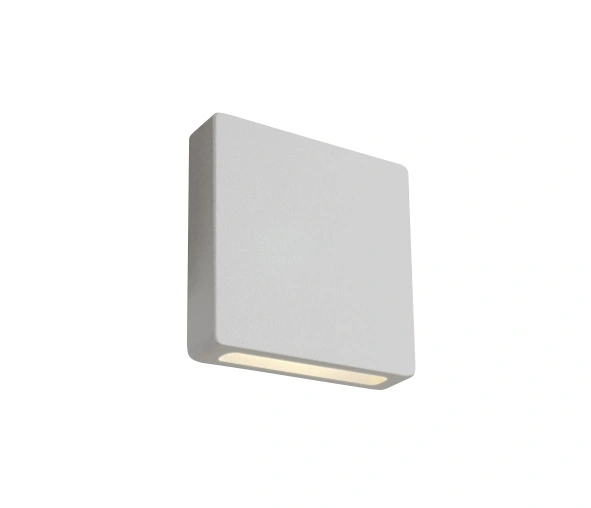 Alnar SQ Up/Down 2W, 110lm, 3000K, IP65, alb